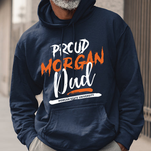 Proud Morgan State Dad NextGen (Unisex Hoodie)