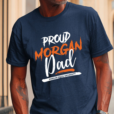 Proud Morgan State Dad NextGen (Men's Short Sleeve)