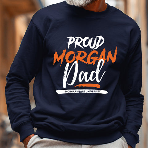 Proud Morgan State Dad NextGen (Unisex Sweatshirt)
