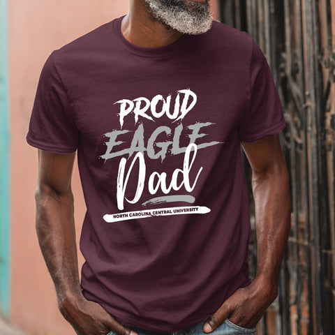 Proud NCCU Eagle Dad (Men's Short Sleeve) North Carolina Central University