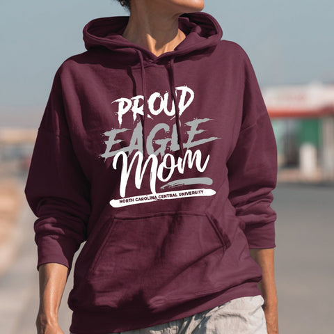 Proud NCCU Eagle Mom (Unisex Hoodie) North Carolina Central University