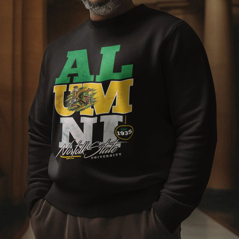 Norfolk State University Alumni Signature Series Sweatsuit (Sweatshirt + Sweatpants)