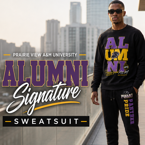 Prairie View A&M University Alumni Signature Series Sweatsuit (Sweatshirt + Sweatpants)