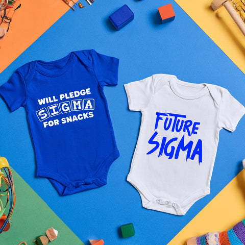 Phi Beta Sigma 2-Pack v.2 (Onesie) - Sigmas Infant Bodysuit