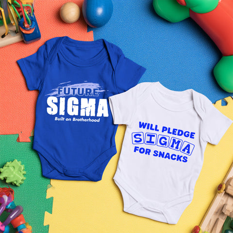 Phi Beta Sigma 2-Pack v.3 (Onesie) - Sigmas Infant Bodysuit