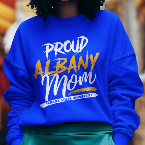 Proud Albany State Mom NextGen (Unisex Sweatshirt)