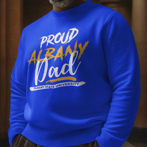 Proud Albany State Dad NextGen (Unisex Sweatshirt)