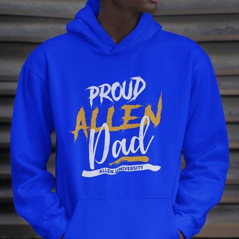 Proud Allen University Dad NextGen (Unisex Hoodie)