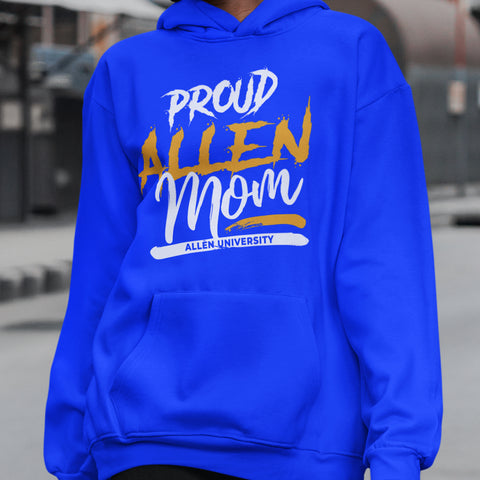 Proud Allen University Mom NextGen (Unisex Hoodie)