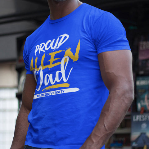 Proud Allen University Dad NextGen (Men's Short Sleeve)