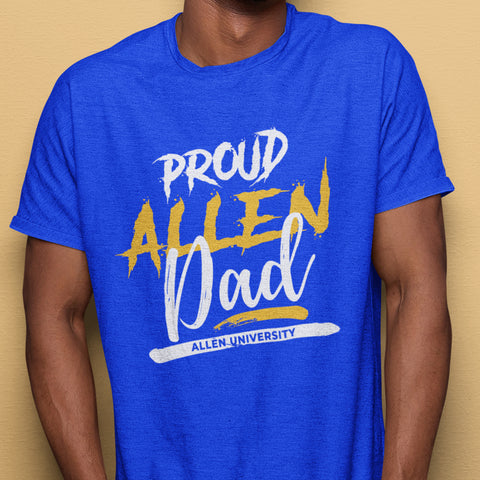 Proud Allen University Dad NextGen (Men's Short Sleeve)