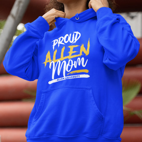 Proud Allen University Mom NextGen (Unisex Hoodie)