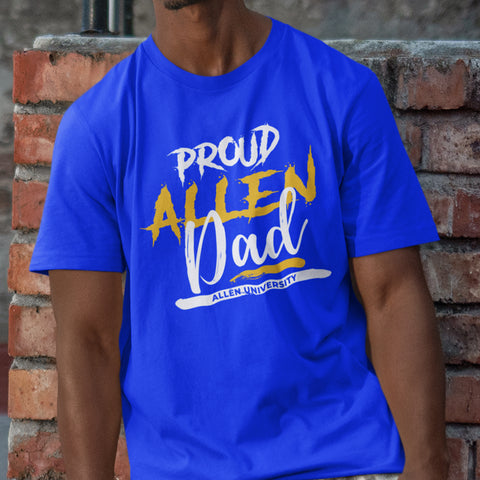 Proud Allen University Dad NextGen (Men's Short Sleeve)