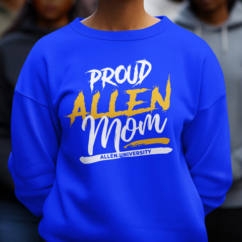 Proud Allen University Mom NextGen (Unisex Sweatshirt)