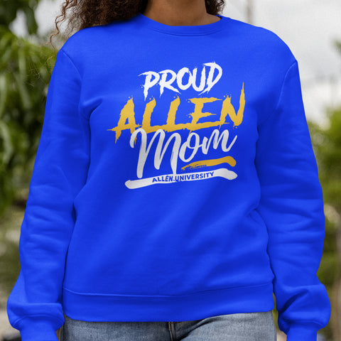 Proud Allen University Mom NextGen (Unisex Sweatshirt)