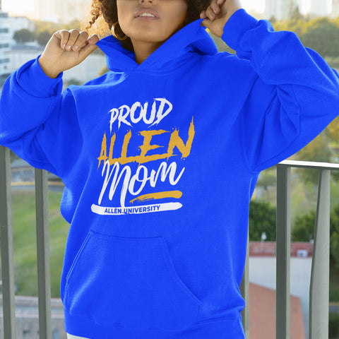 Proud Allen University Mom NextGen (Unisex Hoodie)