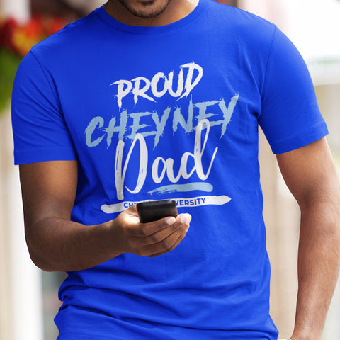 Proud Cheyney University Dad NextGen (Men's Short Sleeve)