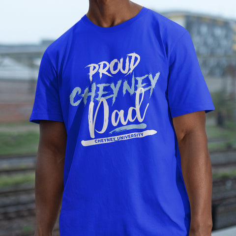 Proud Cheyney University Dad NextGen (Men's Short Sleeve)