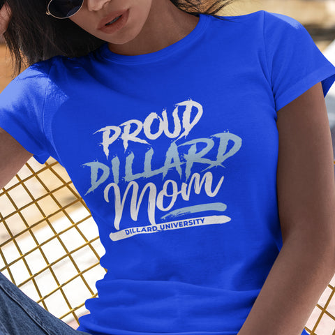 Proud Dillard University Mom NextGen (Women's Short Sleeve)