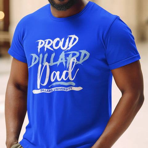 Proud Dillard University Dad NextGen (Men's Short Sleeve)