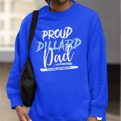 Proud Dillard University Dad NextGen (Unisex Sweatshirt)
