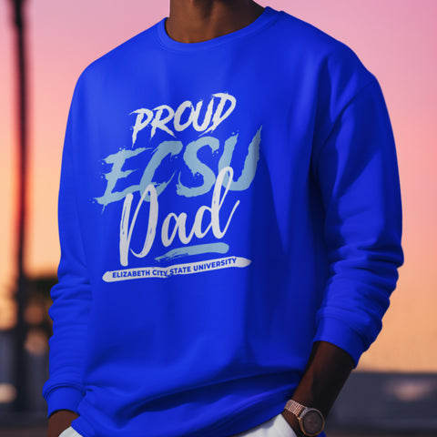 Proud ECSU Dad NextGen (Unisex Sweatshirt) Elizabeth City State University