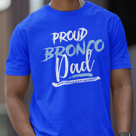 Proud Bronco Dad NextGen (Men's Short Sleeve) Fayetteville State University