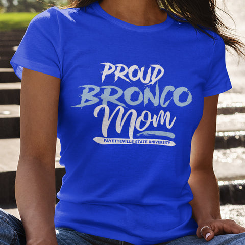 Proud Bronco Mom NextGen (Women's Short Sleeve) Fayetteville State University