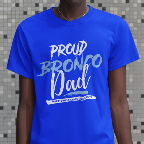 Proud Bronco Dad NextGen (Men's Short Sleeve) Fayetteville State University