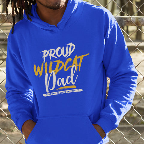 Proud FVSU Wildcat Dad NextGen (Unisex Hoodie) Fort Valley State University