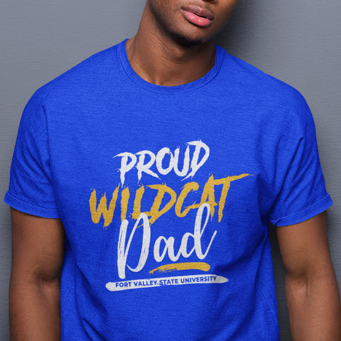 Proud FVSU Wildcat Dad NextGen (Men's Short Sleeve) Fort Valley State University