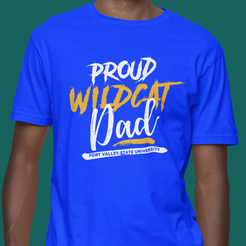 Proud FVSU Wildcat Dad NextGen (Men's Short Sleeve) Fort Valley State University