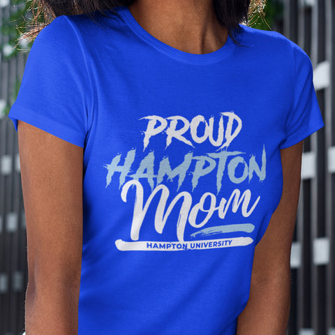 Proud Hampton University Mom NextGen (Women's Short Sleeve)