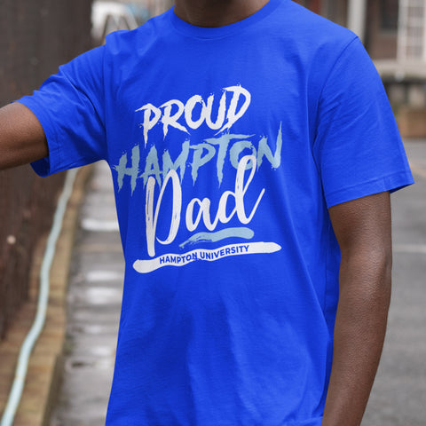Proud Hampton University Dad NextGen (Men's Short Sleeve)