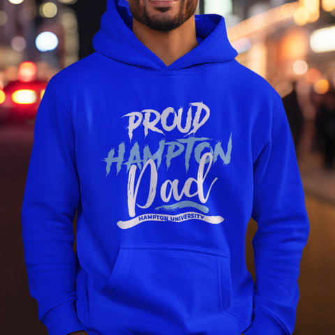 Proud Hampton University Dad NextGen (Unisex Sweatshirt)