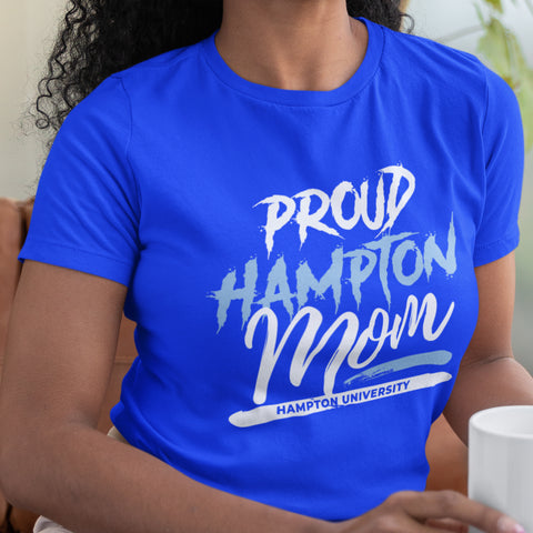 Proud Hampton University Mom NextGen (Women's Short Sleeve)