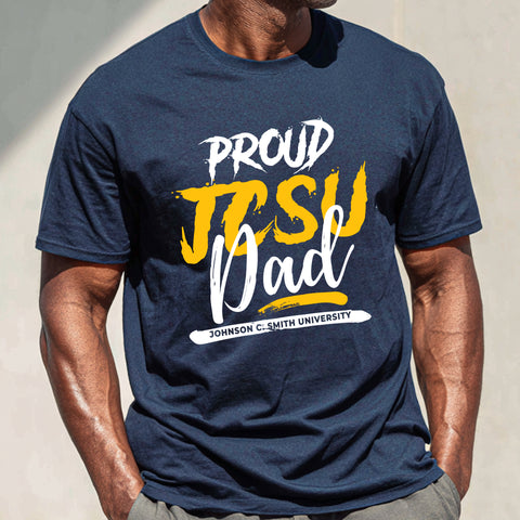 Proud Johnson C. Smith Dad NextGen (Men's Short Sleeve)