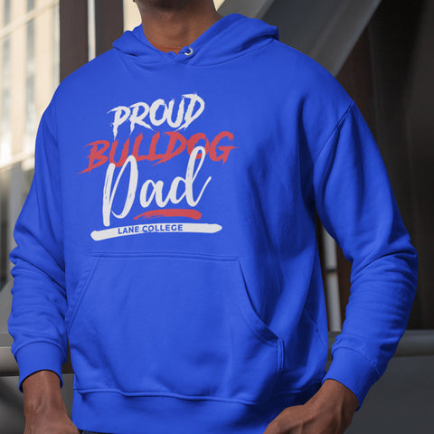 Proud Lane College Bulldog Dad NextGen (Unisex Hoodie)
