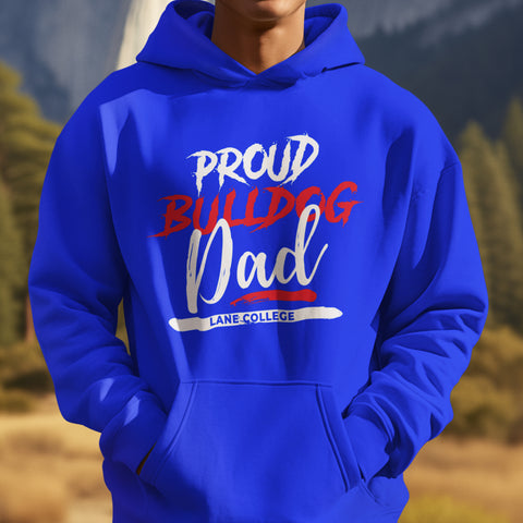 Proud Lane College Bulldog Dad NextGen (Unisex Hoodie)