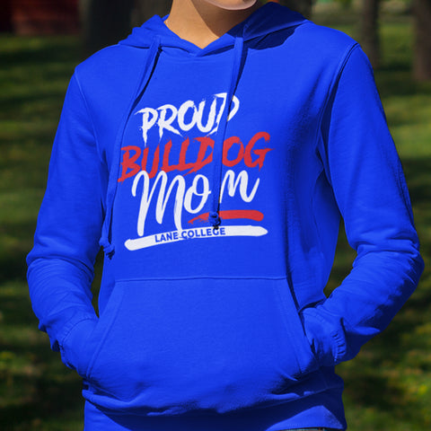 Proud Lane College Bulldog Mom NextGen (Unisex Hoodie)