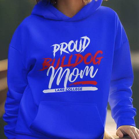 Proud Lane College Bulldog Mom NextGen (Unisex Hoodie)