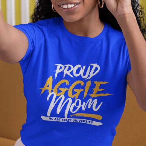 Proud Aggie Mom NextGen (Women's Short Sleeve) North Carolina A&T