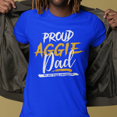 Proud Aggie Dad NextGen (Men's Short Sleeve) North Carolina A&T