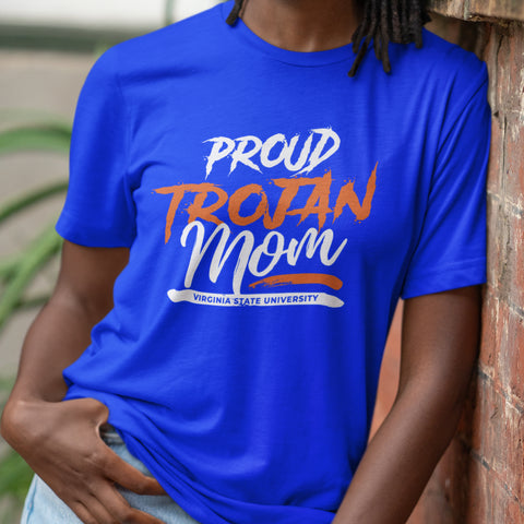 Proud Virginia State Trojan Mom NextGen (Women's Short Sleeve)