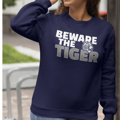 Beware The Tiger - Jackson State (Women's Sweatshirt)