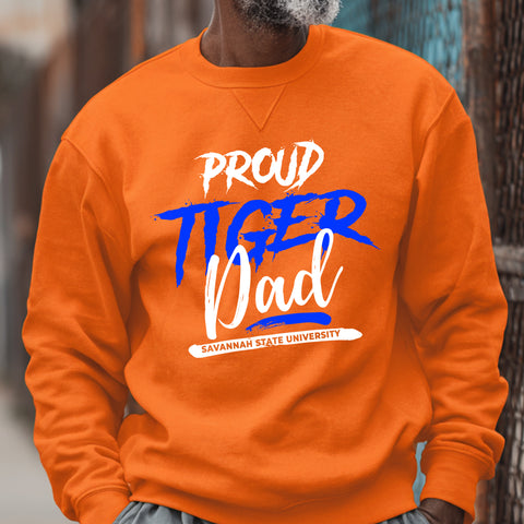 Proud SSU Tiger Dad NextGen (Unisex Sweatshirt) Savannah State University