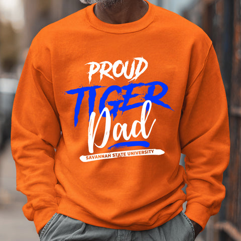 Proud SSU Tiger Dad NextGen (Unisex Sweatshirt) Savannah State University