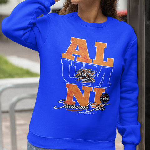 Savannah State University Alumni Signature Series Sweatsuit (Sweatshirt + Sweatpants)