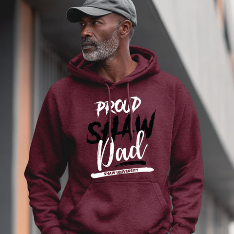 Proud Shaw University Dad (Unisex Hoodie)