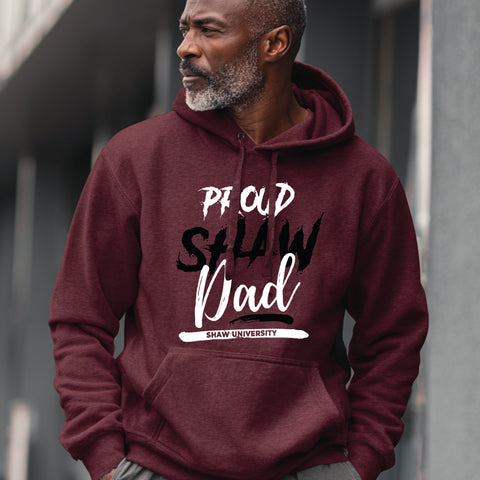 Proud Shaw University Dad (Unisex Hoodie)